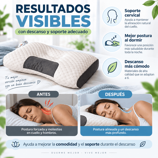 Almohada Ortopedica + Regalo Incluido🎁