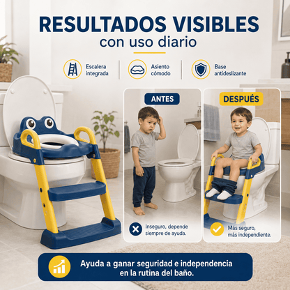 Asiento Con Escalera De Niños + Regalo Incluido🎁