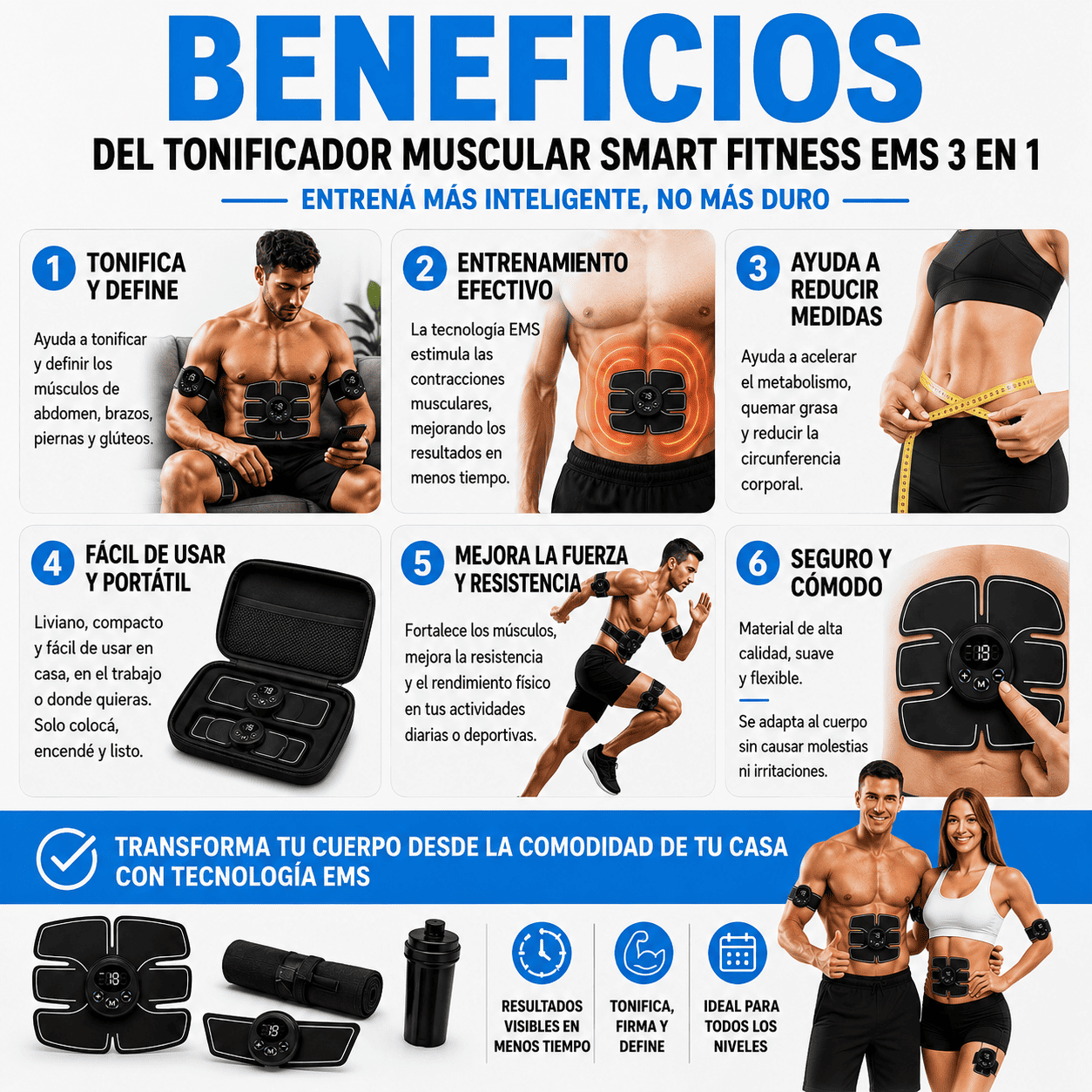 Tonificador Abdominal + Regalo Incluido🎁