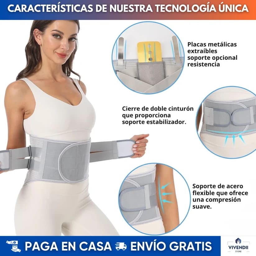 Cinturon Ortopedico + Regalo Incluido🎁