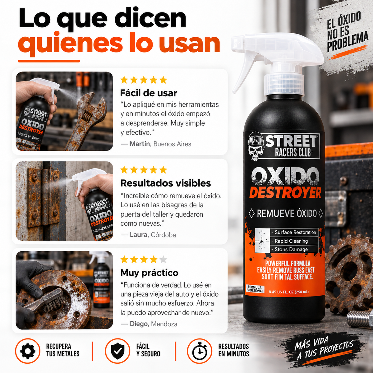 2X1 Quita Oxido + Regalo Incluido🎁