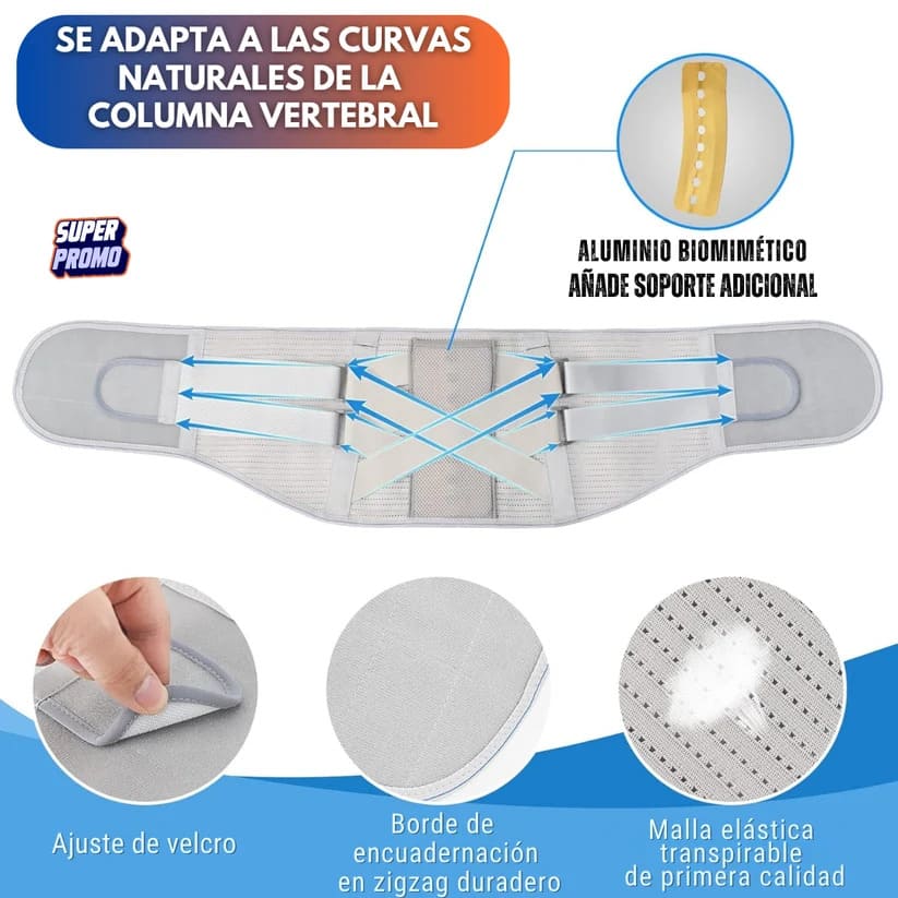 Cinturon Ortopedico + Regalo Incluido🎁